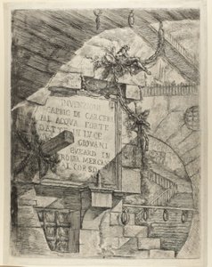 Címlap a képzeletbeli börtönökből alkotó: Giovanni Battista Piranesi