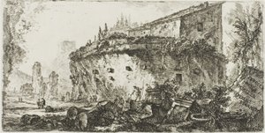 Scipiók sírja, 18. tábla a Diadalívek és más boltívek néhány nézetéből alkotó: Giovanni Battista Piranesi