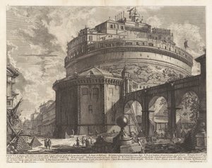Kilátás a mauzóleumra d alkotó: Giovanni Battista Piranesi