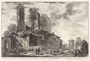 Kilátás a alkotó: Giovanni Battista Piranesi