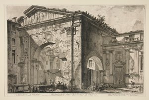 Kilátás a alkotó: Giovanni Battista Piranesi