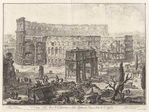 Kilátás a alkotó: Giovanni-Battista Piranesi