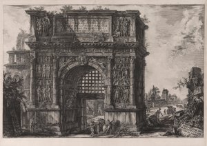 Kilátás a alkotó: Giovanni Battista Piranesi