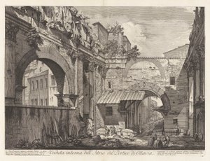 Belső nézet a alkotó: Giovanni Battista Piranesi