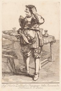 Nicola Zabbaglia úr alkotó: Giovanni Battista Piranesi, after Pier Leone Ghezzi