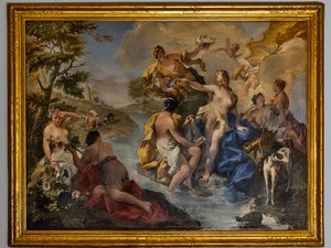 Diana és a nimfák alkotó: Giovanni Battista Pittoni