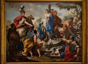 Olindo és Sophronia alkotó: Giovanni Battista Pittoni