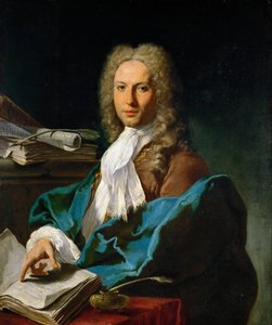 Rokokó: Pittoni matematikus portréja, Giovan Battista (1687-1767), c. 1740. Olaj, vászon, 93x81. Művészettörténeti Múzeum, Vienne alkotó: Giovanni Battista Pittoni