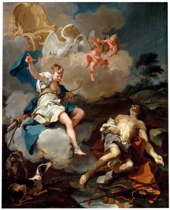 „Diana és Endymion”, 1723 alkotó: Giovanni Battista Pittoni the Younger