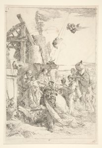 A mágusok imádása alkotó: Giovanni-Battista Tiepolo