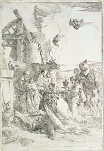 A bölcsek imádása alkotó: Giovanni Battista Tiepolo