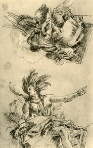 Amerika, 1753, 1928 alkotó: Giovanni Battista Tiepolo