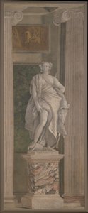 Aritmetika, 1760 (vászonra átvitt freskó) alkotó: Giovanni Battista Tiepolo