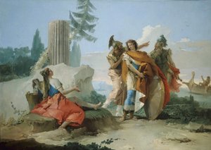 Rinaldo által elhagyott Armida, 1742-45 alkotó: Giovanni Battista Tiepolo