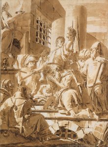 Két férfiszent lefejezése, 1696-1770. alkotó: Giovanni Battista Tiepolo