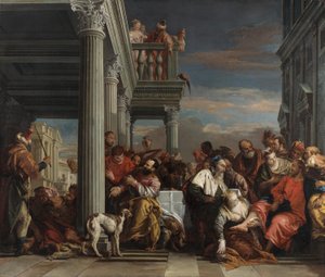 Christus im Haus des Simon des Pharisäers alkotó: Giovanni Battista Tiepolo