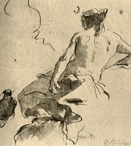 Diana, 1757, 1928 alkotó: Giovanni Battista Tiepolo