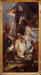 Die Anbetung der Könige alkotó: Giovanni Battista Tiepolo