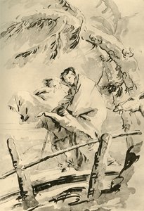 Repülés Egyiptomba, 1752 előtt, 1928 alkotó: Giovanni Battista Tiepolo