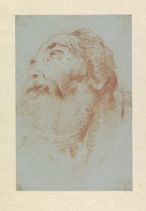 Egy öregember feje alkotó: Giovanni-Battista Tiepolo