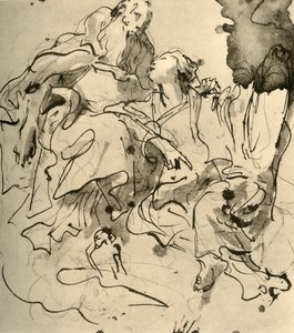 Öreg és fiatal nő, 1761, 1928 alkotó: Giovanni Battista Tiepolo