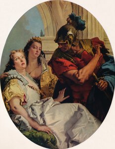 Jelenet az ókori történelemből, 1750 alkotó: Giovanni Battista Tiepolo