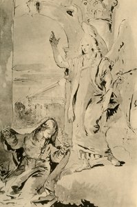 Angyali üdvözlet, 18. század közepe, 1928 alkotó: Giovanni Battista Tiepolo