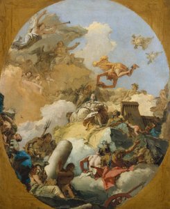 Die Apotheose der spanischen Monarchie, ca. 1765 von Giovanni Battista Tiepolo