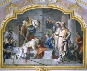 Keresztelő Szent János lefejezése, 1732-33 alkotó: Giovanni Battista Tiepolo