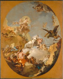 Der Wagen der Aurora alkotó: Giovanni Battista Tiepolo