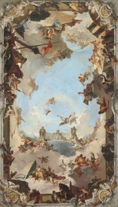 A Spanyol Monarchia vagyona és haszna III. Károly alatt alkotó: Giovanni Battista Tiepolo