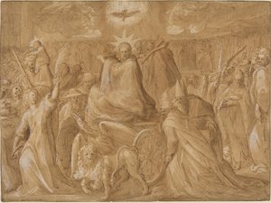 Krisztus diadala alkotó: Giovanni Battista della Rovere