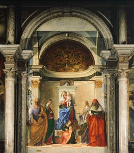 Madonna négy szent között (freskó)