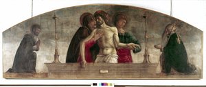 Pieta (Siralom a halott Krisztus felett) alkotó: Giovanni Bellini