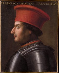 Francesco Sforza portréja alkotó: Giovanni Bellini