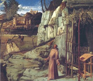 Szent Ferenc a sivatagban (Szent Ferenc az extázisban)


 Alternatív cím(ek): Ferences Ferenc (Francis Francis Francis Ecstasy):  Ferenc megkapja a stigmákat. alkotó: Giovanni Bellini