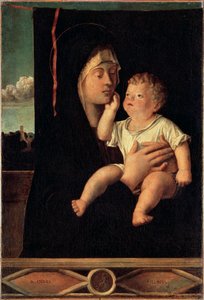 Szűz és gyermek, 15. vagy 16. század eleje alkotó: Giovanni Bellini