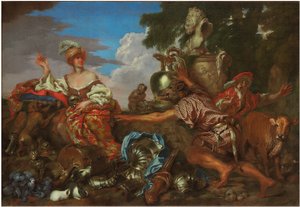 Circe Ulysses társai vaddisznókká változtatása alkotó: Giovanni Benedetto Castiglione