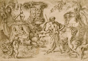 Temporalis Aeternitas alkotó: Giovanni Benedetto Castiglione