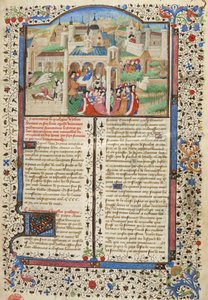 Dekameron, A Dekameron elbeszélőinek távozása Firenzéből alkotó: Giovanni Boccaccio