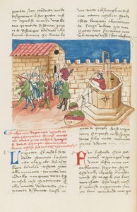Dekameron, Nápoly illatai - Andreuccio di Pietro kijön a kútból, Második nap, novella 5. alkotó: Giovanni Boccaccio