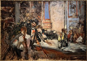 A Folies Bergère-ben alkotó: Giovanni Boldini