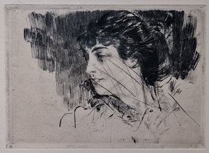 Gabrielle de Rasty grófnő alkotó: Giovanni Boldini