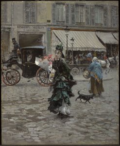 Átkelni az úton alkotó: Giovanni Boldini
