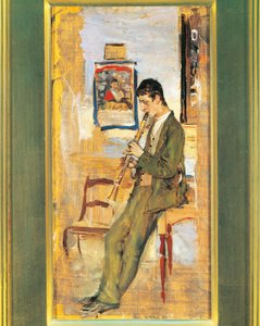 Olaszország, Clarino Player alkotó: Giovanni Boldini