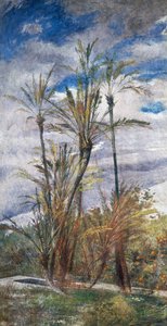 Pálma- és narancsfák alkotó: Giovanni Boldini