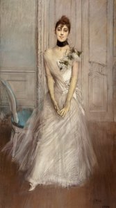 Emiliana Concha de Ossa portréja alkotó: Giovanni Boldini