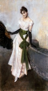 Emiliana Concha de Ossa portréja, 1888. alkotó: Giovanni Boldini