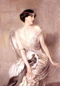 Genevieve Lantelme portréja, c. 1907 (festmény) alkotó: Giovanni Boldini