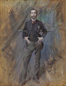 John Singer Sargent portréja, 1890. alkotó: Giovanni Boldini
